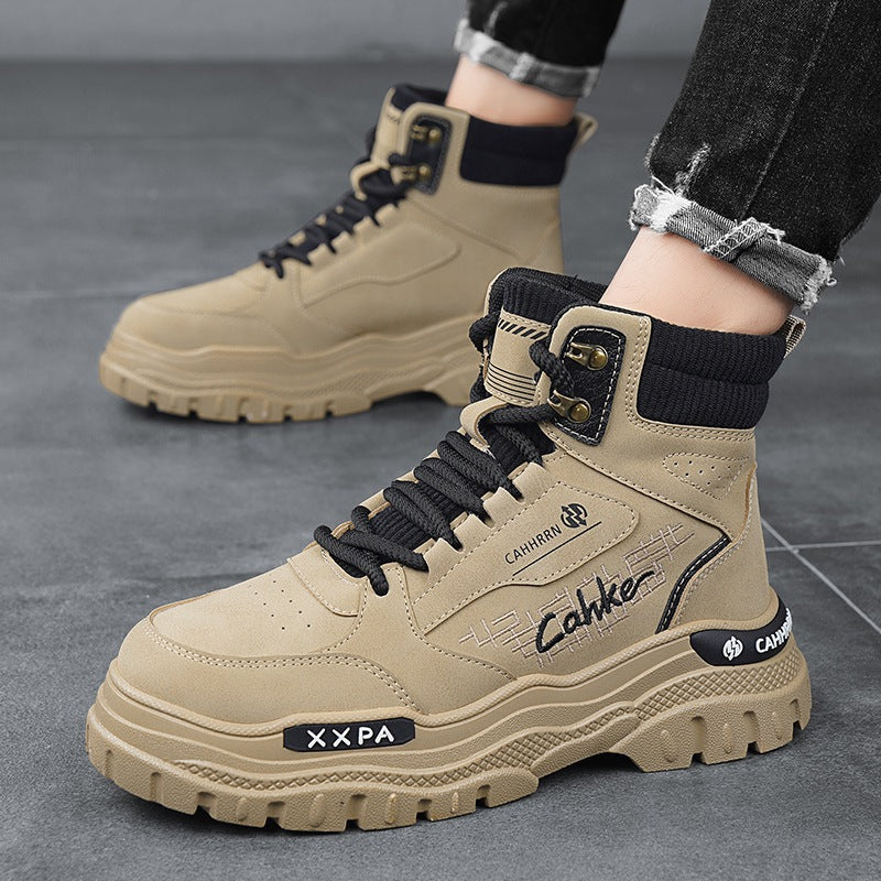 Damen High- Stiefel Robust Wasserdicht Gepolstert