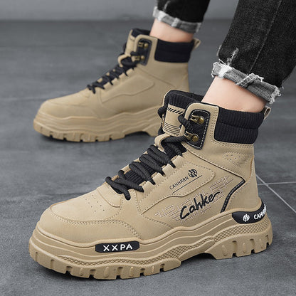 Damen High- Stiefel Robust Wasserdicht Gepolstert