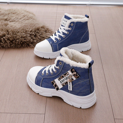 Damen Sneaker Warm Innenfutter Robust