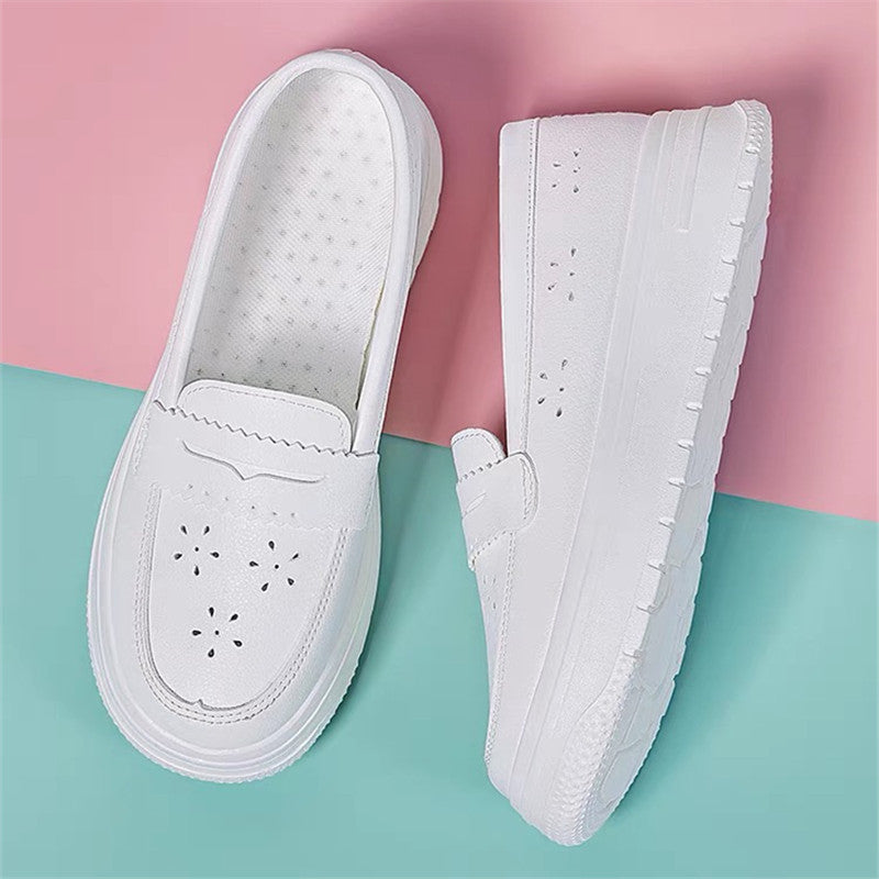 Damen Sneaker Slip-On atmungsaktives Mesh Komfort