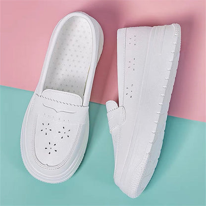 Damen Sneaker Slip-On atmungsaktives Mesh Komfort