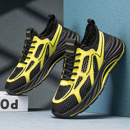 Damen Sneaker Sportlich Mesh Atmungsaktives Obermaterial