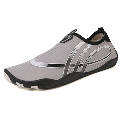 Damen Wasserschuhe Rutschfeste Schnürschuhe Elastisch