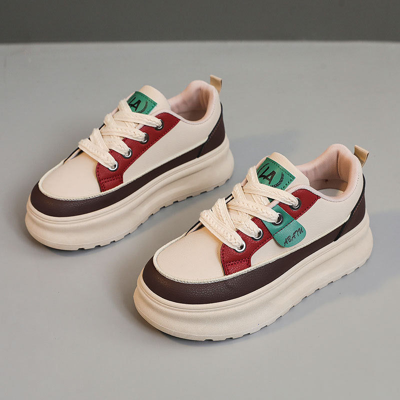 Damen Sneaker Chunky Mehrfarbig Komfort