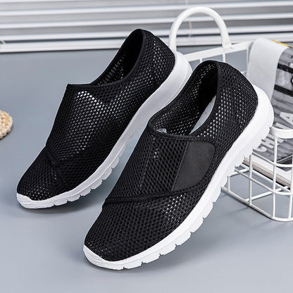 Damen Sportschuh Atmungsaktives Mesh Bequem Slip-On Sneaker