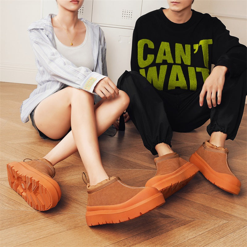 Damen Winterstiefel Warm Isoliert Wasserfest