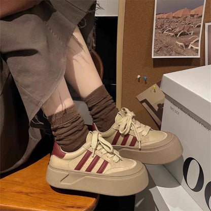 Damen Hochplatformsneaker Extrahoch Mode