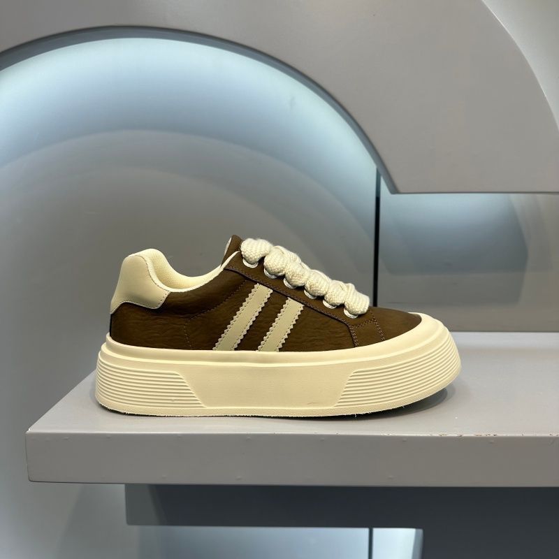 Damen Hochplateau Sneaker Kordelzug e Schuhe
