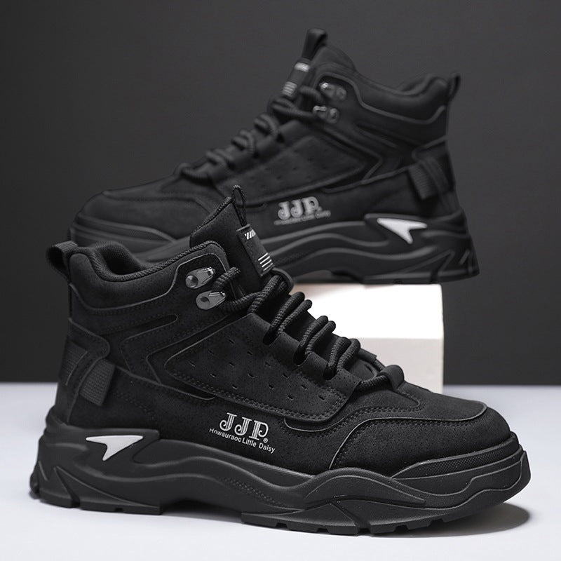 Damen High- Sneaker Sportlich Bequem Laufsohle