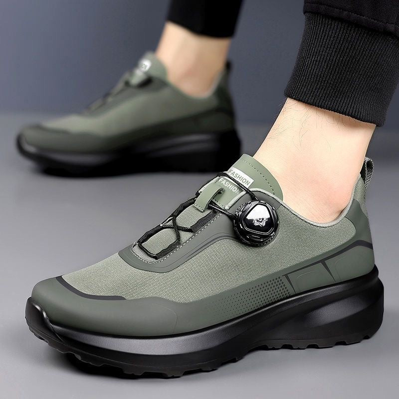 Damen Sneaker Sportlich Atmungsaktives Mesh Schnellschnürsystem