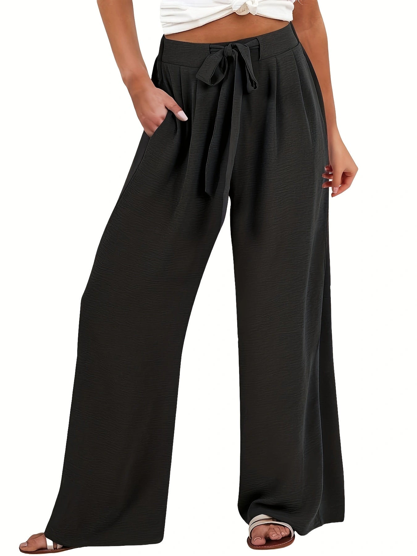 Damen Palazzo-Hose Leicht Sommer