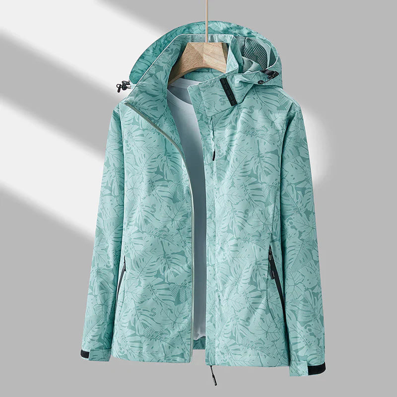 Hoodie Langarm Jacke Bedruckt Trendig