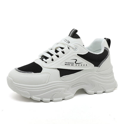 Damen Sneaker Chunky Sportlich Bequem Mit Stoßdämpfung - Norvielle