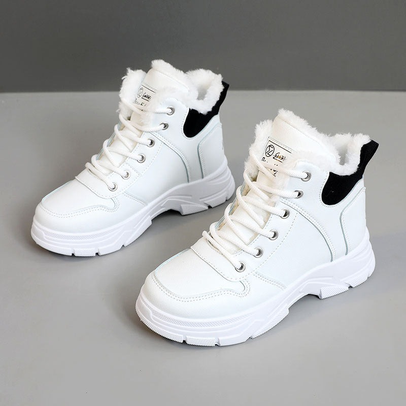 Damen High- Sneaker Gefüttert Warm Winter