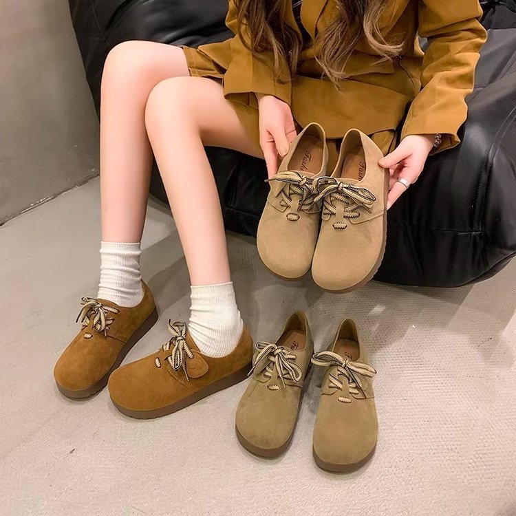 Damen Sneaker Veloursleder Bequem