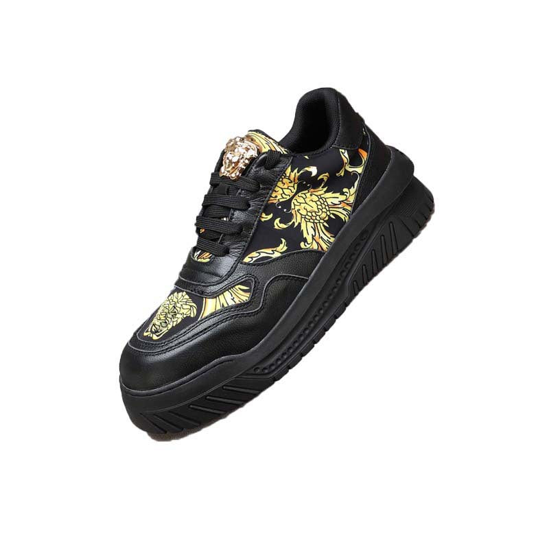Damen Sneaker Elegantes Floralmuster