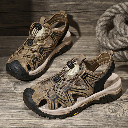 Damen Sport Sandalen Atmungsaktives Mesh Schnellschnürsystem - Norvielle
