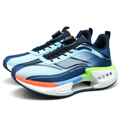 Damen Laufschuhe Weich Sohle Schnellverschluss Sport