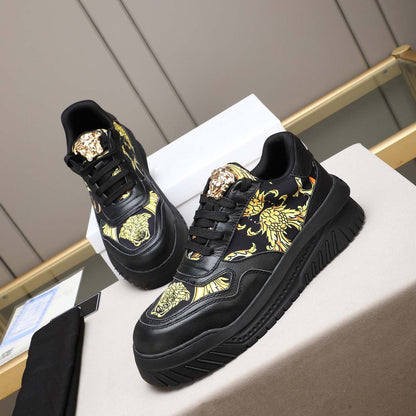 Damen Sneaker Elegantes Floralmuster