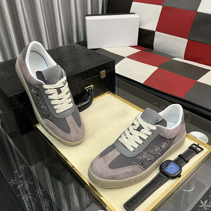 Damen Sneaker Leder Modern Schick