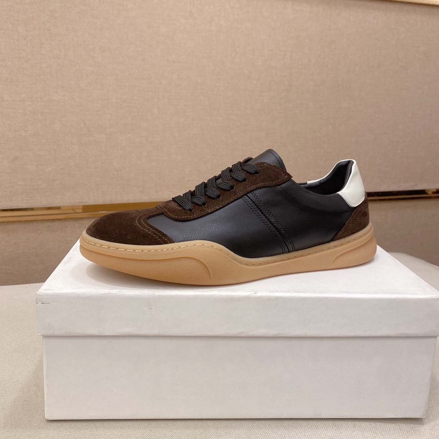 Damen Sneaker Leder Wildleder Schuhe