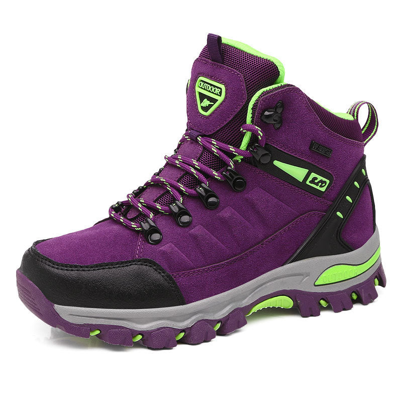 Damen Wanderschuhe Wasserdicht Rutschfest Trekking