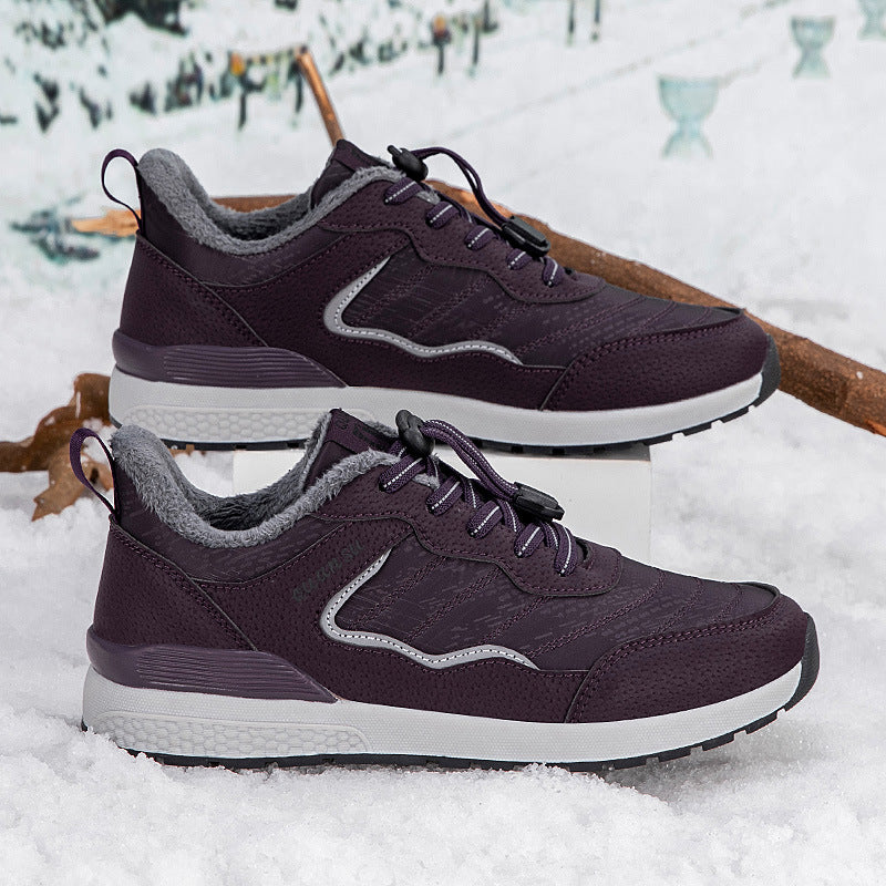 Damen Sneaker Isoliert Warm Winter