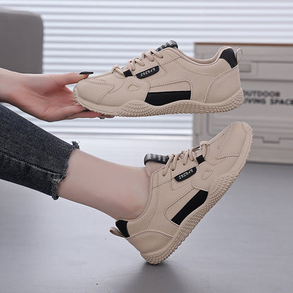 Damen Sneaker Sportlich Atmungsaktives Mesh Schnürsystem