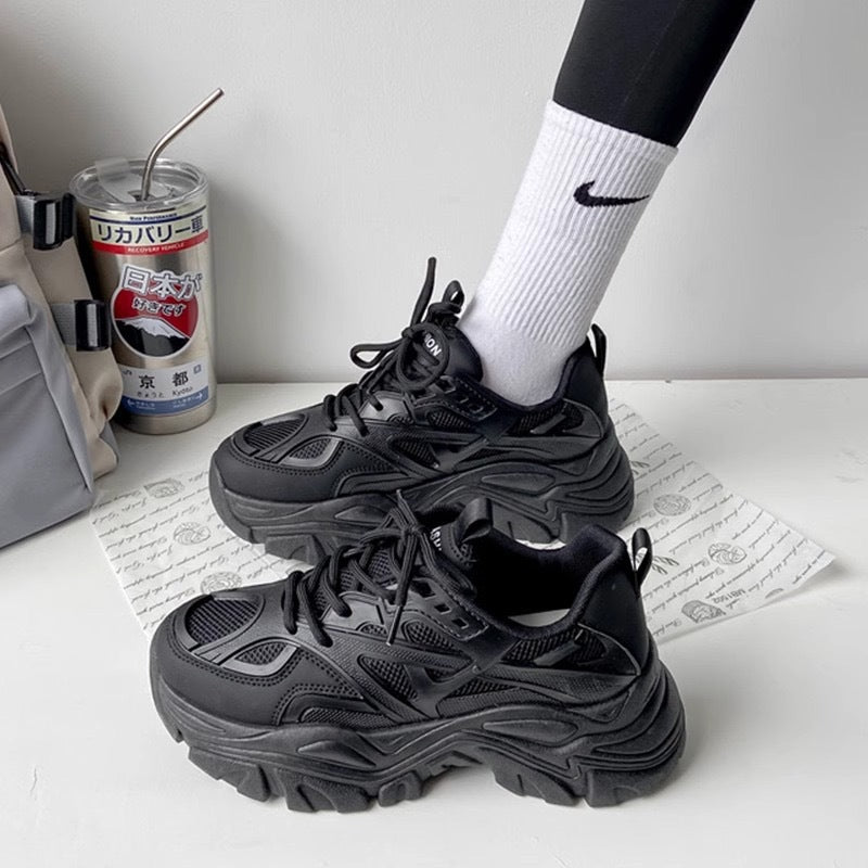 Damen Sneaker Sportlich Trendy Mode