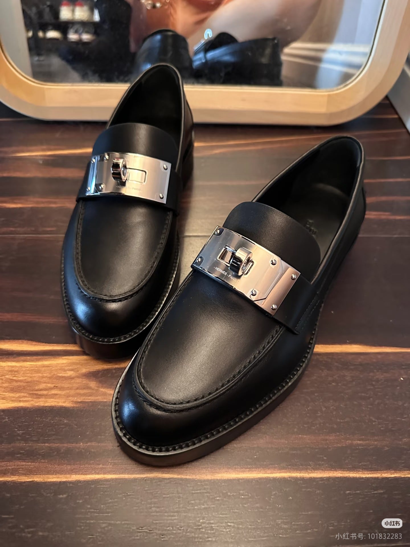 Damen Loafers Schnallen Modell
