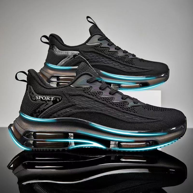 Damen Sneaker Sportlich Luftpolster
