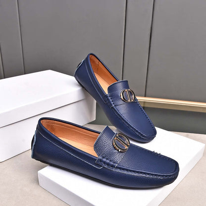Damen Mokassins aus Leder Elegant