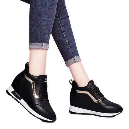 Damen Wedgesneaker Hochzeitsschuhe Rutschfest