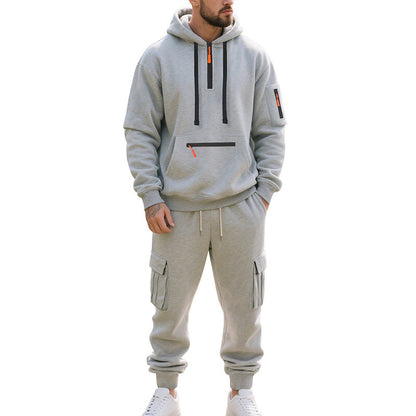Herren Sportanzug Hoodie Jogginghose Sportlich