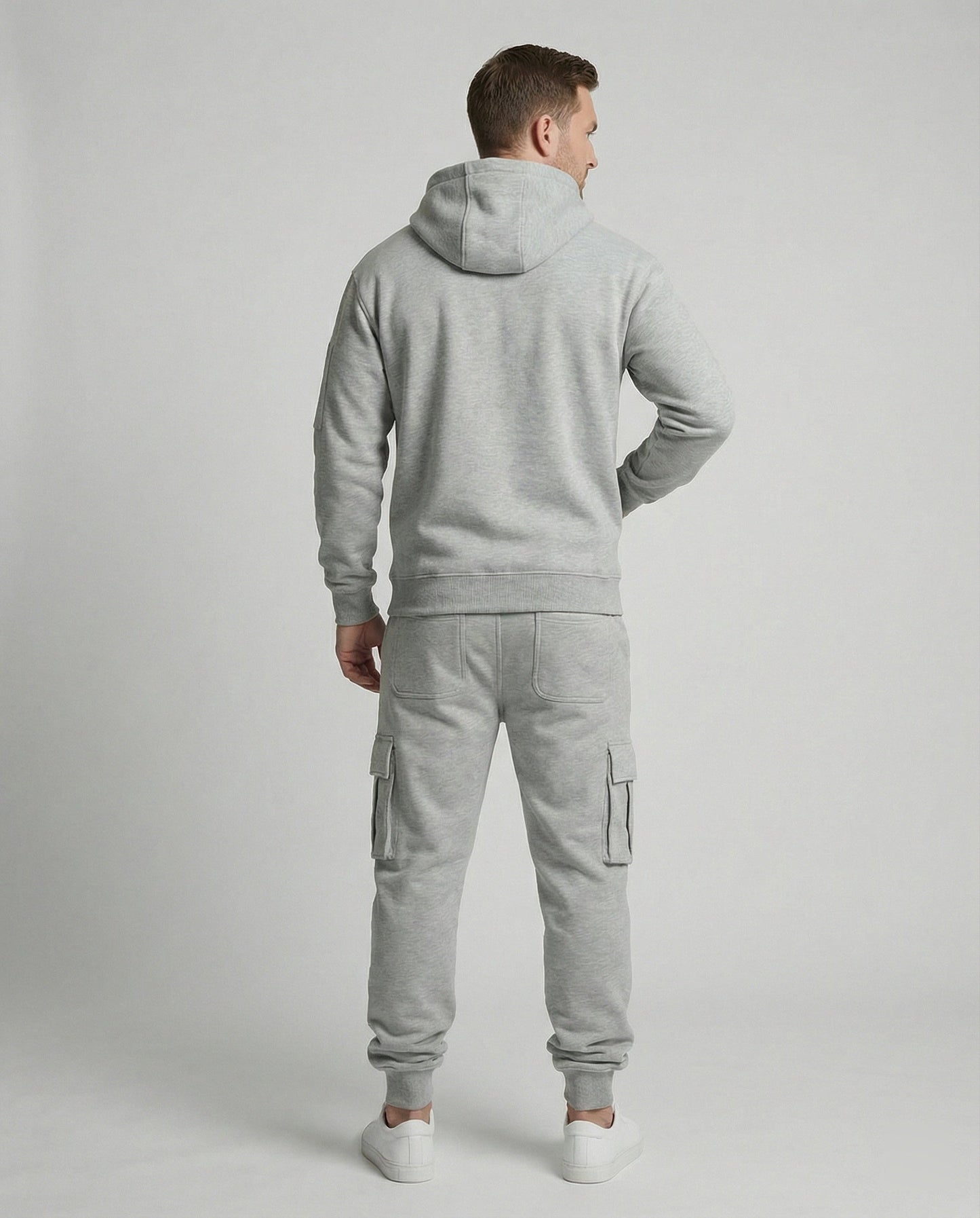 Herren Sportanzug Hoodie Jogginghose Sportlich