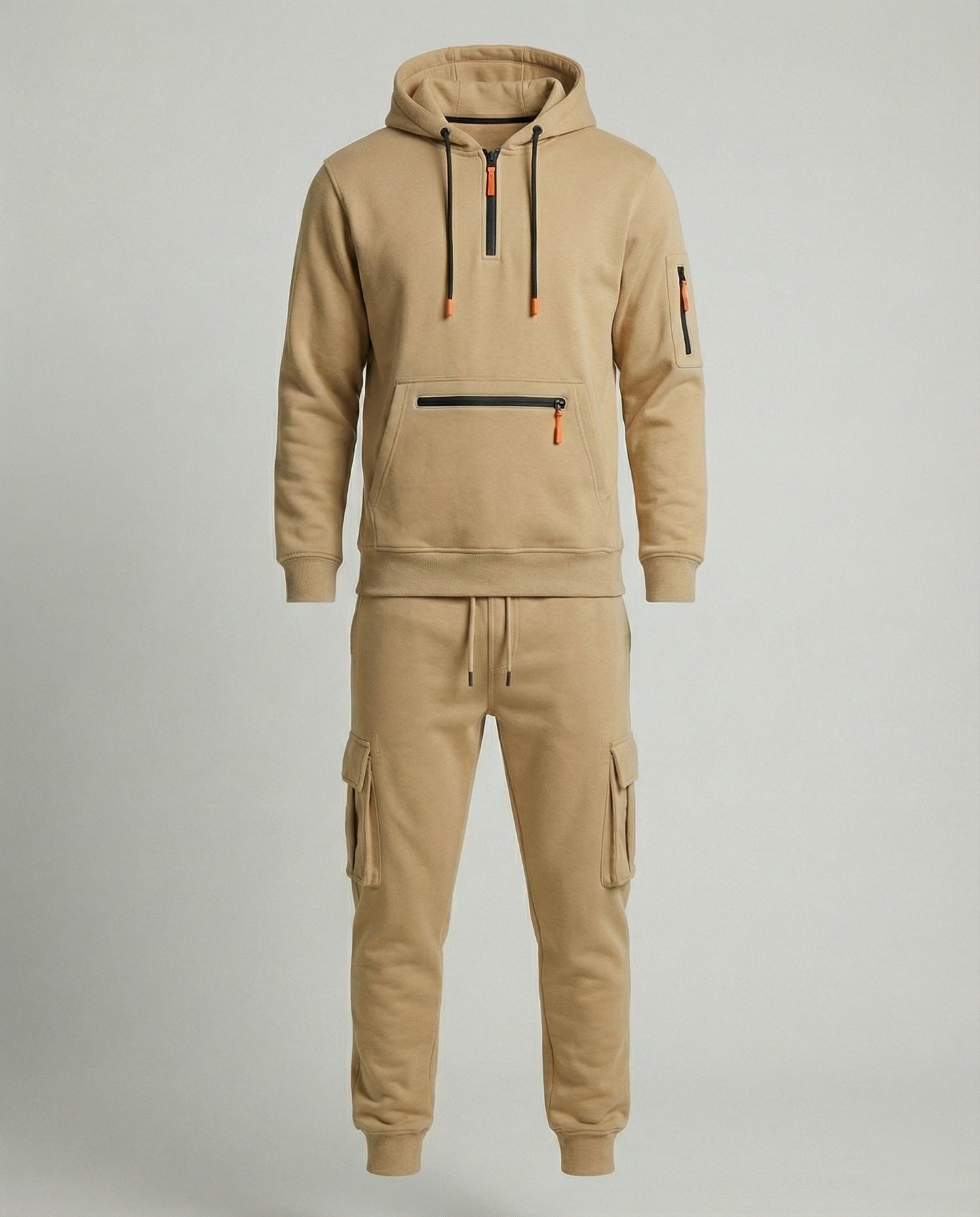 Herren Sportanzug Hoodie Jogginghose Sportlich