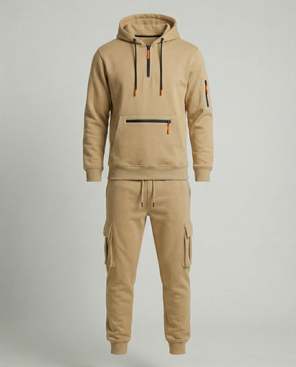 Herren Sportanzug Hoodie Jogginghose Sportlich