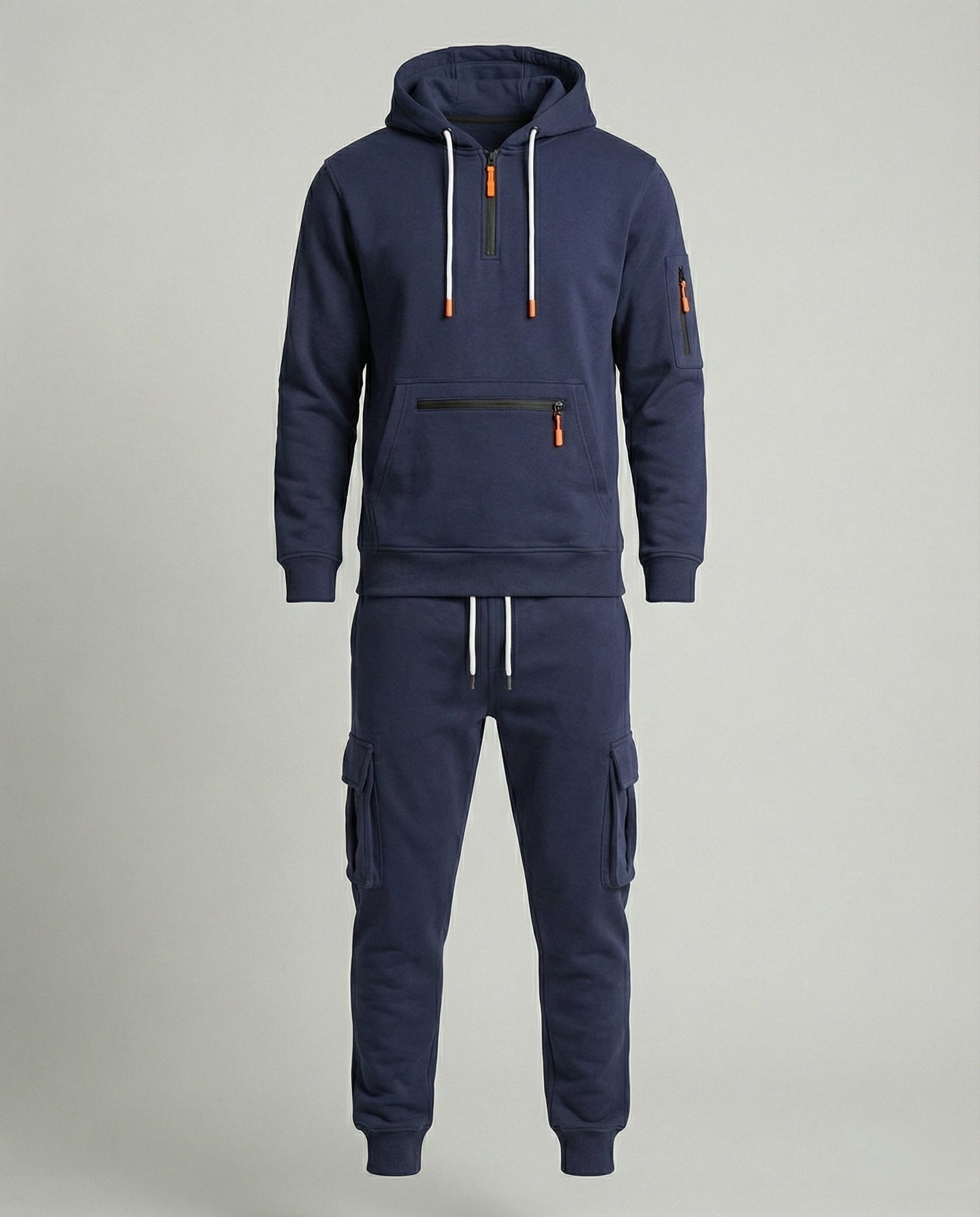 Herren Sportanzug Hoodie Jogginghose Sportlich
