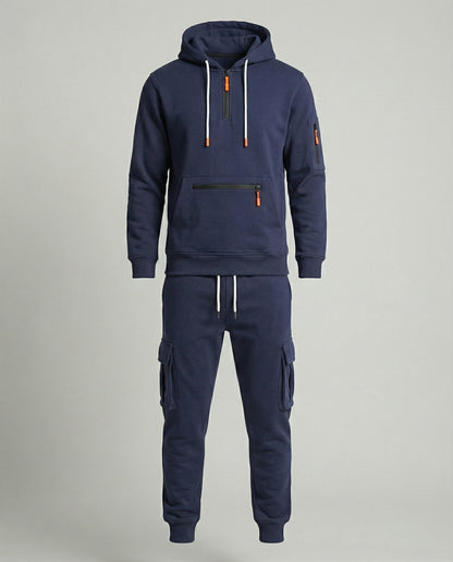 Herren Sportanzug Hoodie Jogginghose Sportlich