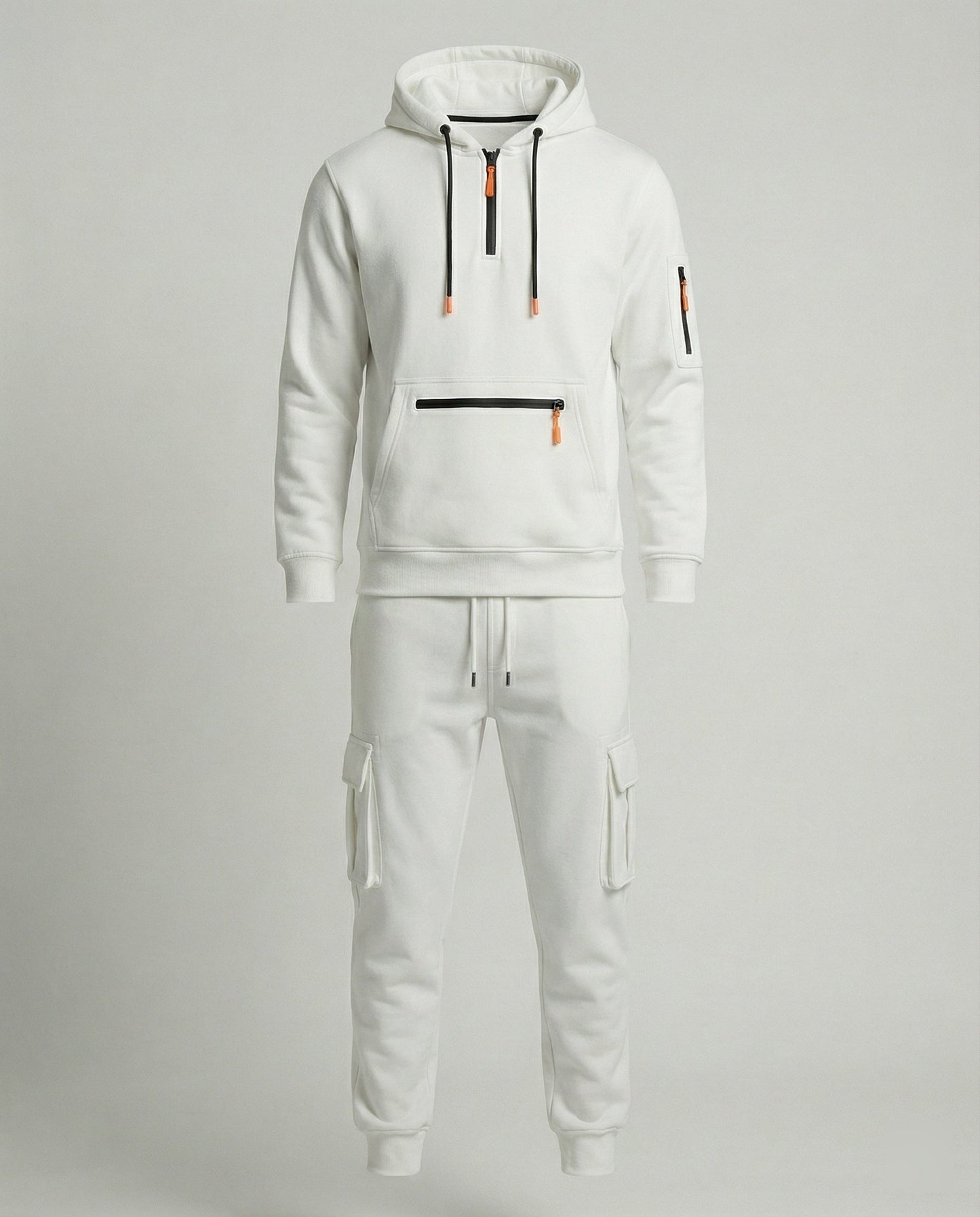 Herren Sportanzug Hoodie Jogginghose Sportlich