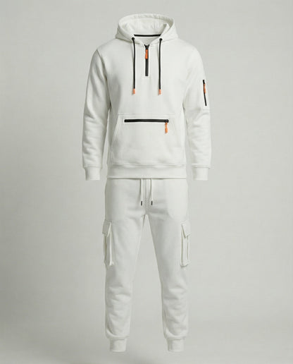 Herren Sportanzug Hoodie Jogginghose Sportlich