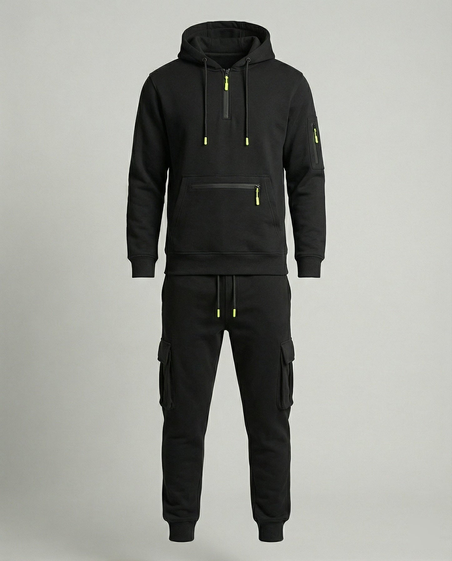 Herren Sportanzug Hoodie Jogginghose Sportlich