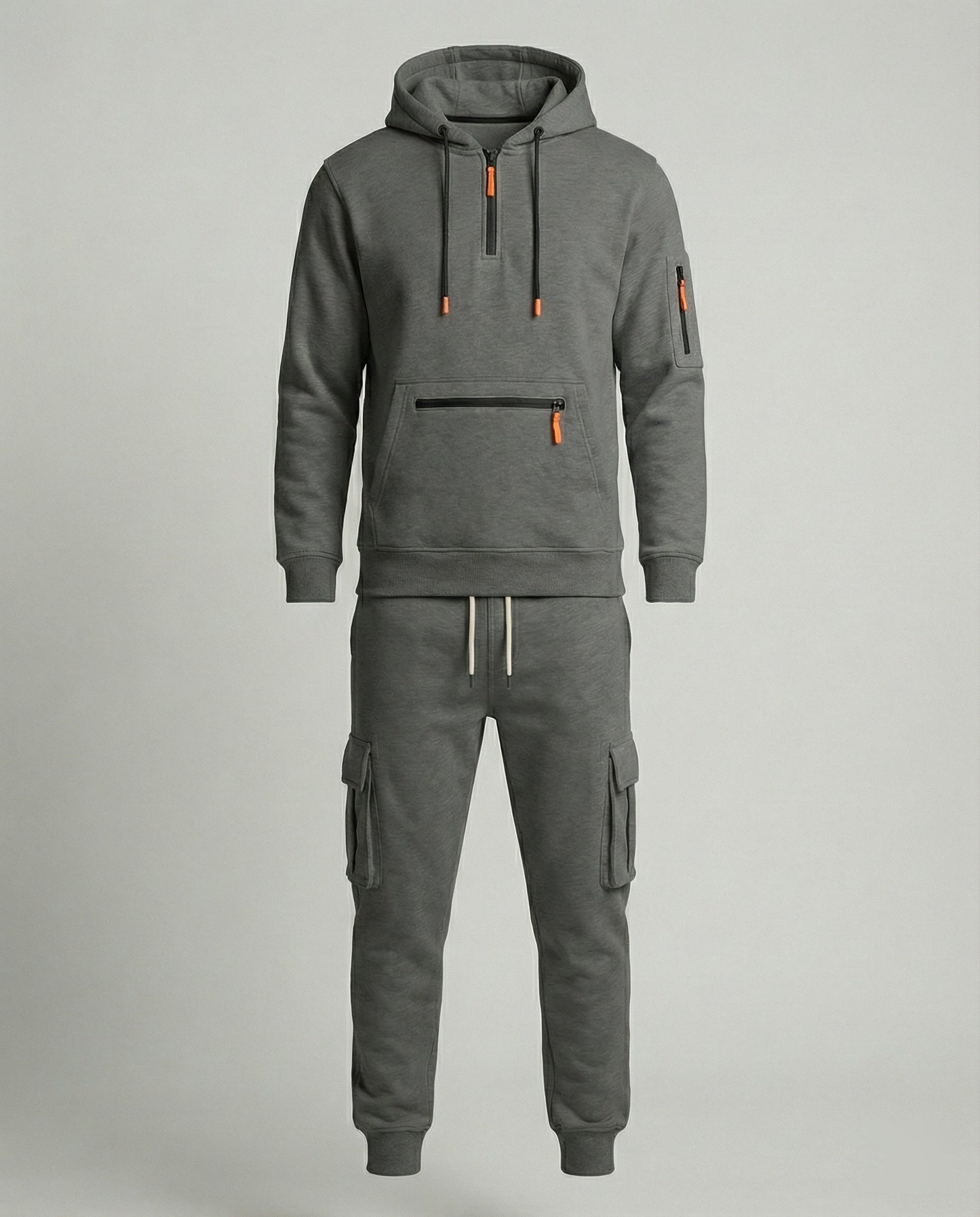 Herren Sportanzug Hoodie Jogginghose Sportlich