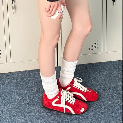 Damen Sneaker Sportlich mit Applikationen