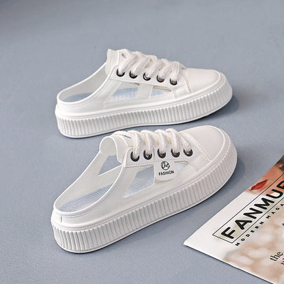 Damen Slip-On Sneaker Atmungsaktives Material Griffig