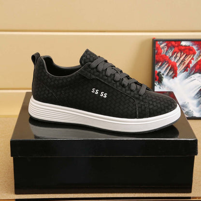 Damen Sneaker Geflochten Rutschfest