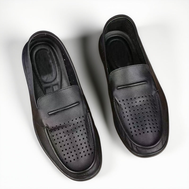 Herren Slipper Atmungsaktives Material Warm