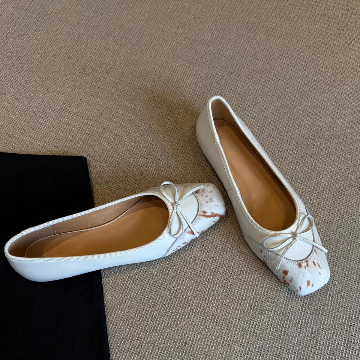 Damen Ballerinas Weich Komfortabel