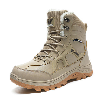 Damen Wanderschuhe Warm Isolierend Rutschfest