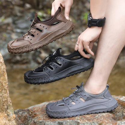 Damen Outdoor-Sandalen Atmungsaktiv Rutschfest Sportlich